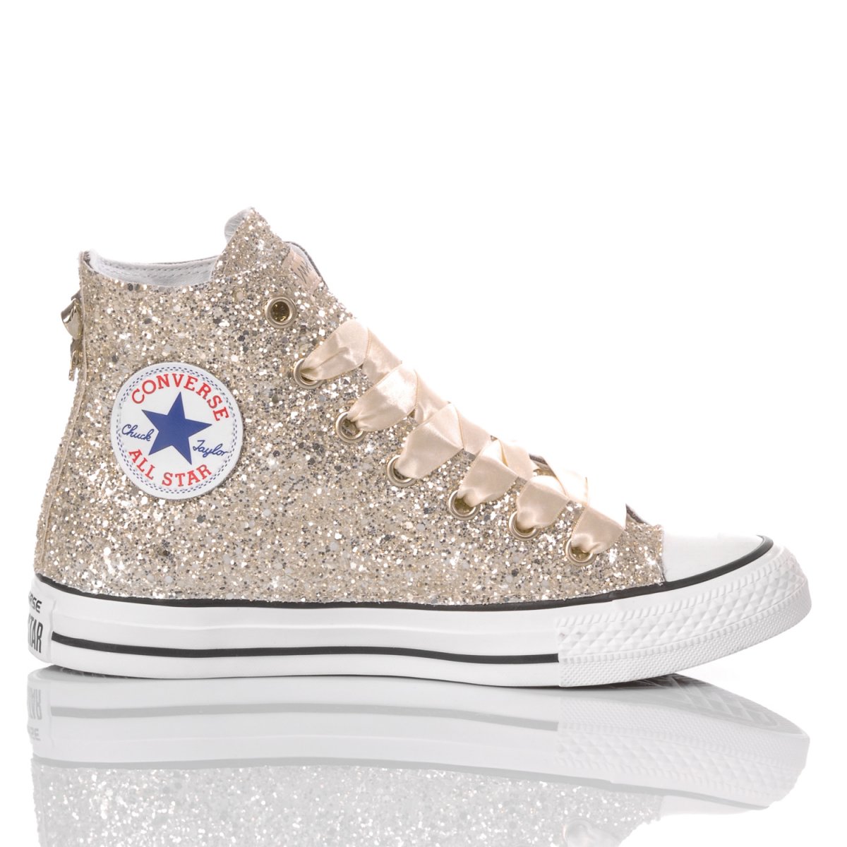 champagne converse shoes