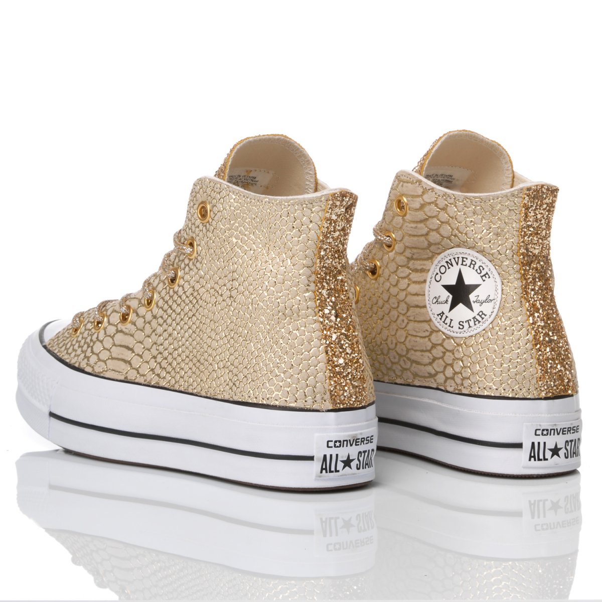 converse platform gold