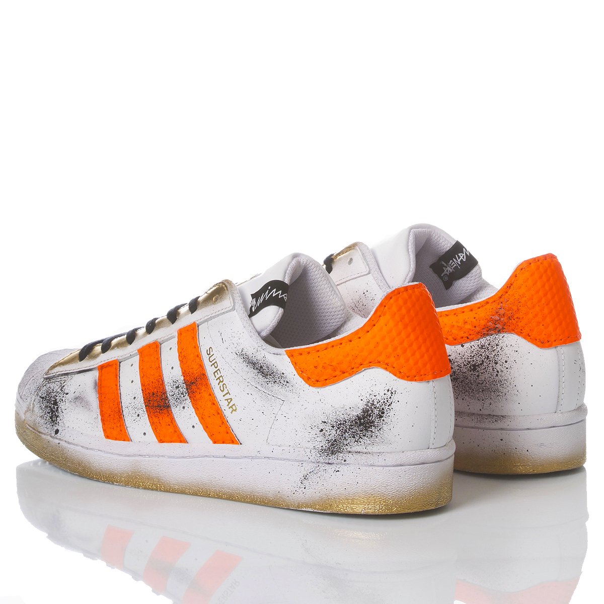 adidas superstar 2 Orange enfant