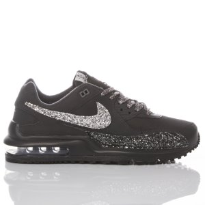 black glitter nikes