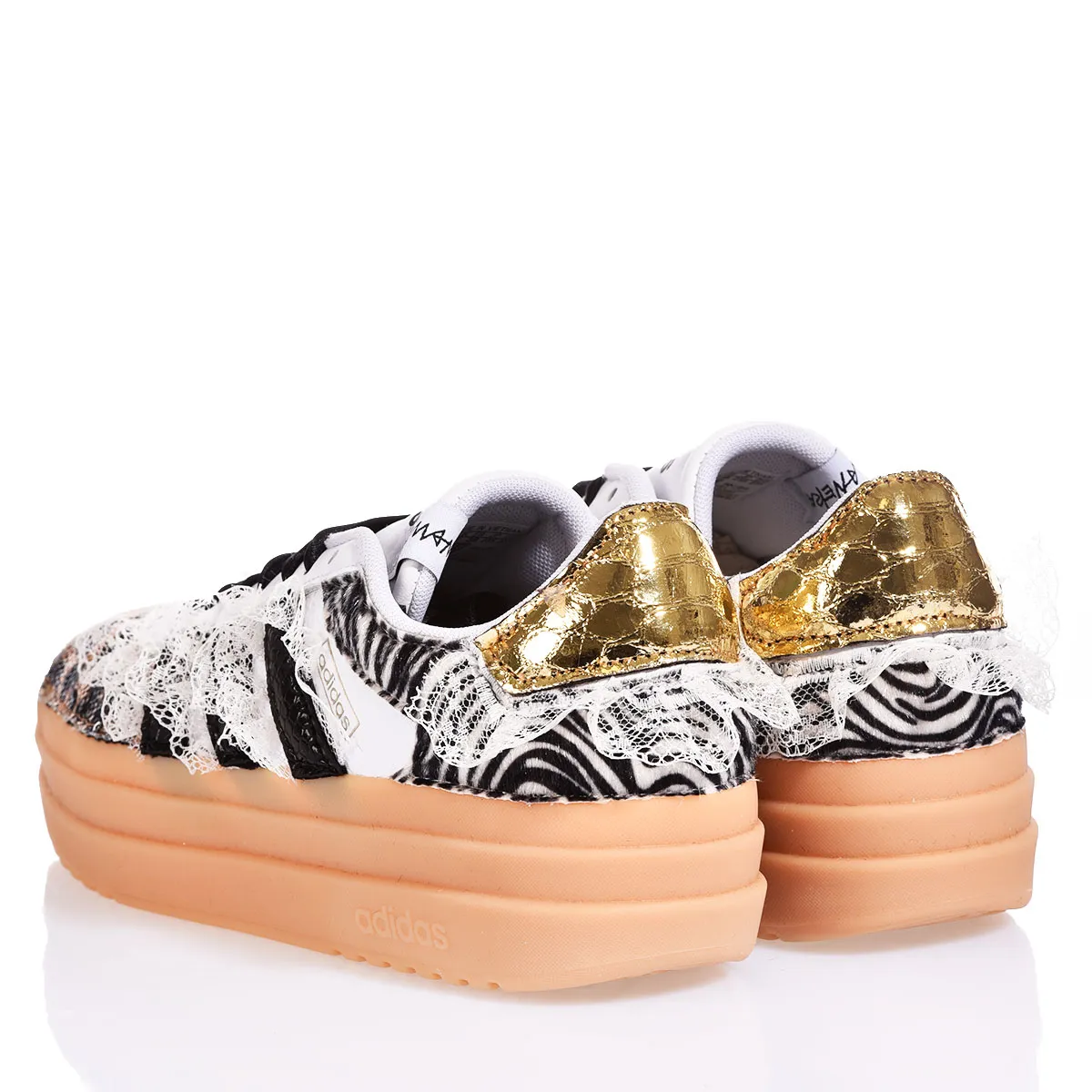 Adidas Bold Wild Lace Platform Animalier, Pizzo