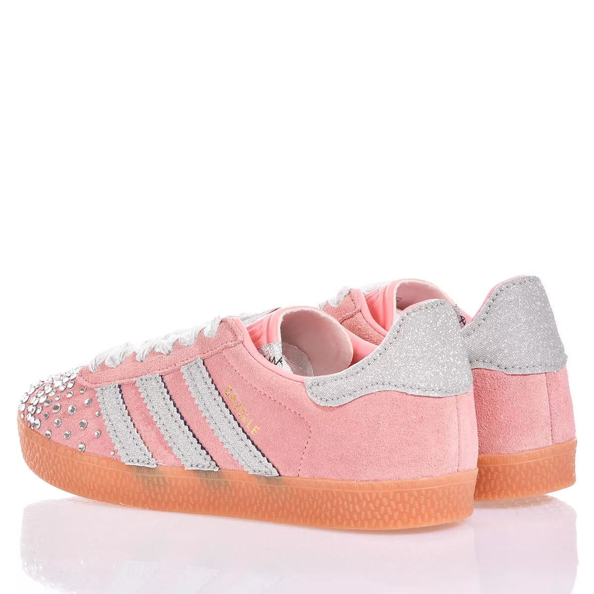 Adidas Gazelle Blush Swarovski Gazelle Glitter, Swarovski