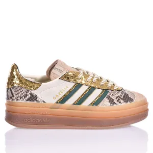 Adidas Gazelle Bold Gold Green