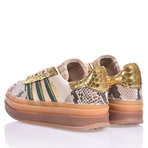 Adidas Gazelle Bold Gold Green