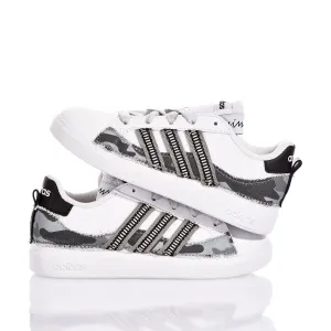 Adidas Junior Grey Camo