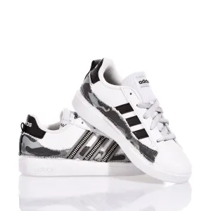 Adidas Junior Grey Camo