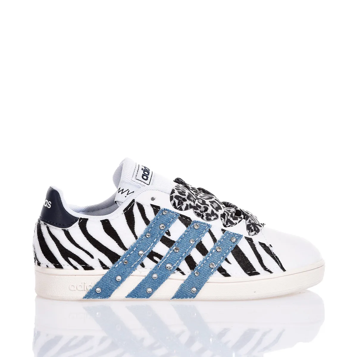 Adidas Junior Zebra Glam  Animalier, Swarovski