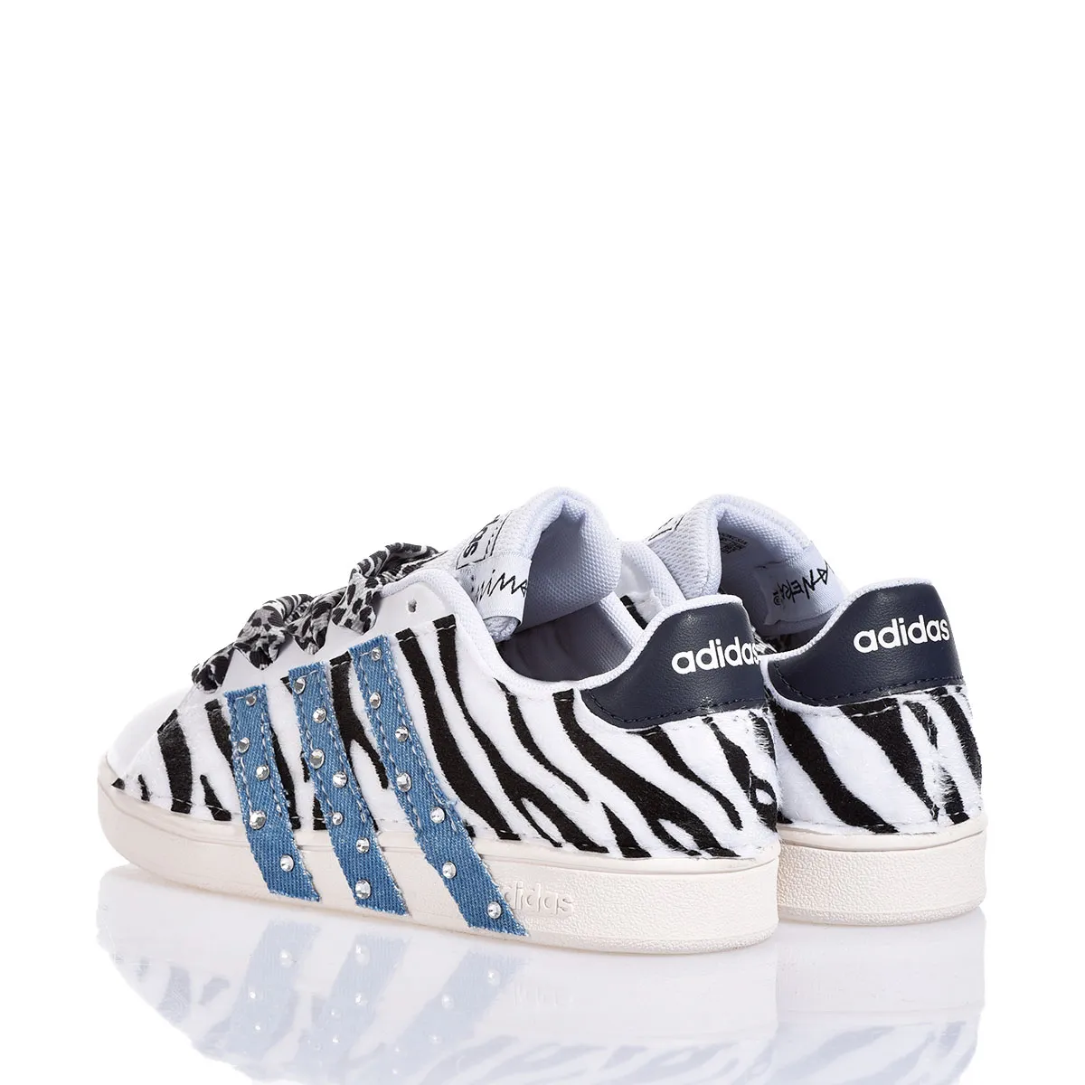 Adidas Junior Zebra Glam  Animalier, Swarovski