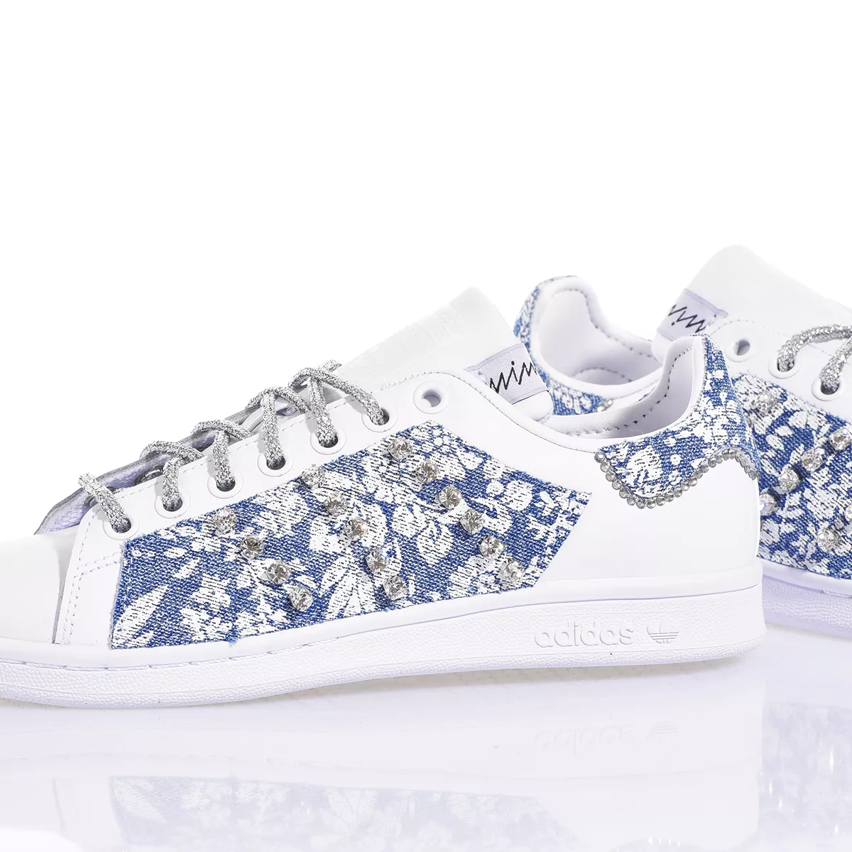 Adidas Stan Smith Flower Jeans Stan smith Special, Swarovski