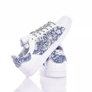 Adidas Stan Smith Flower Jeans