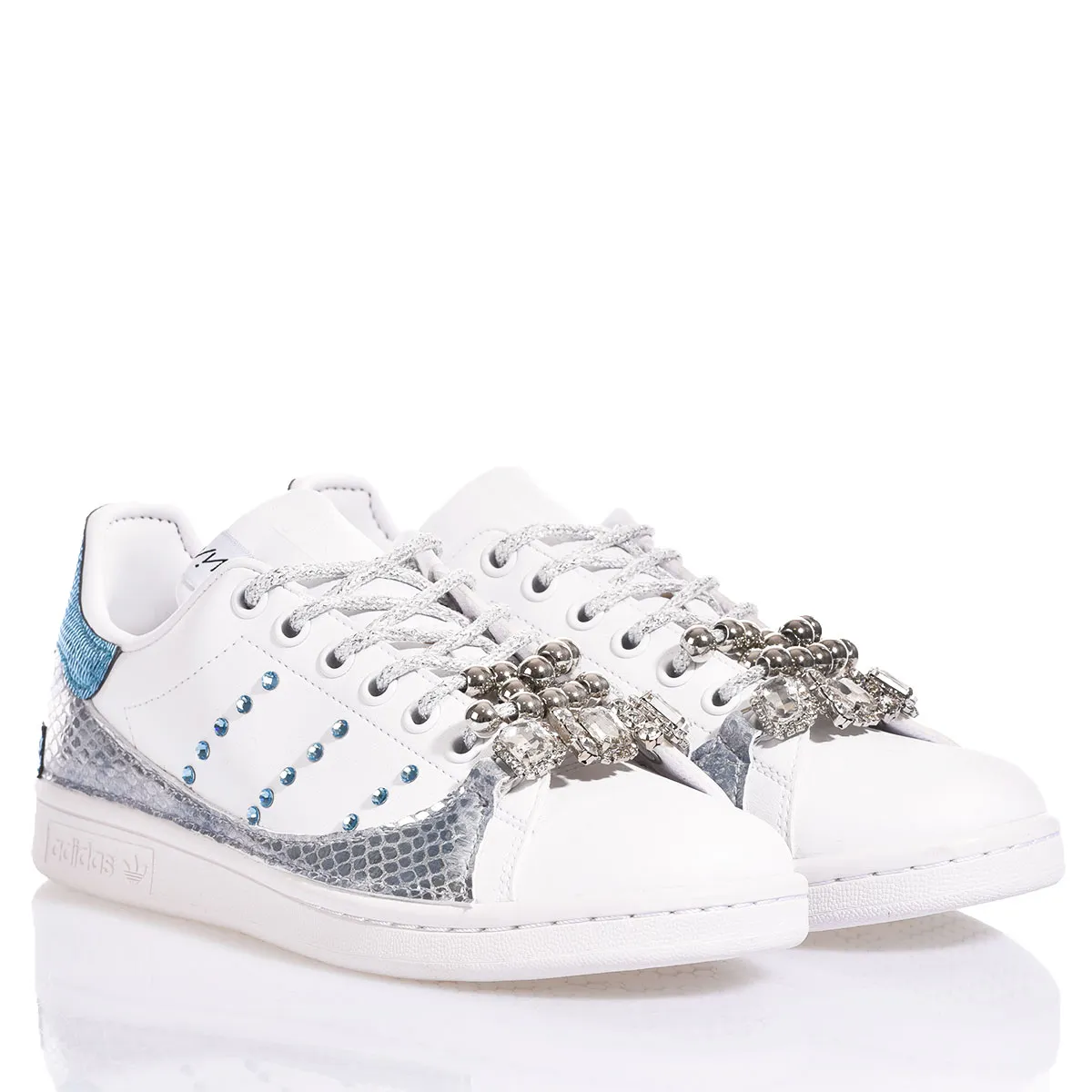 Adidas Stan Smith Light Blue Stan Smith Animalier, Swarovski