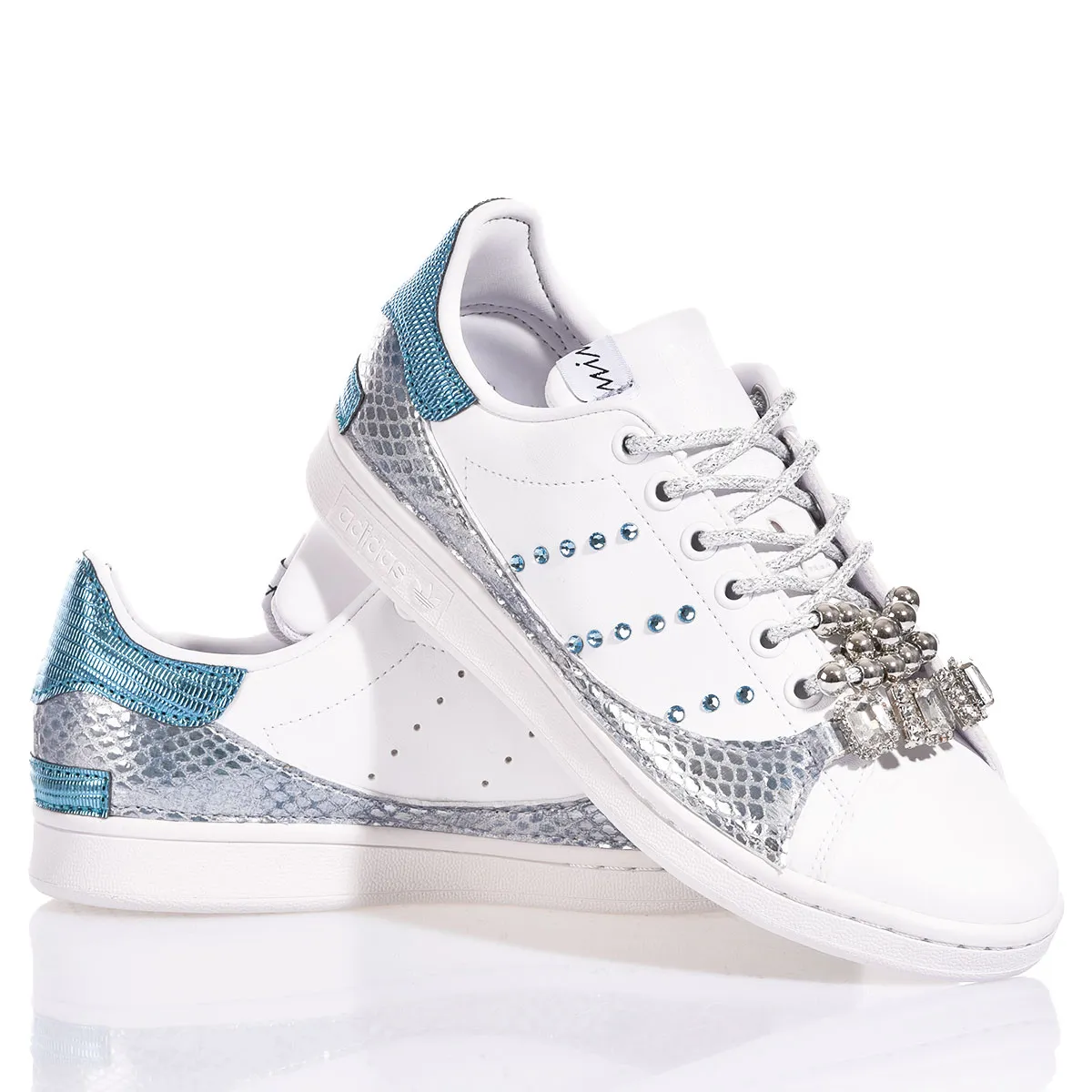 Adidas Stan Smith Light Blue Stan Smith Animalier, Swarovski