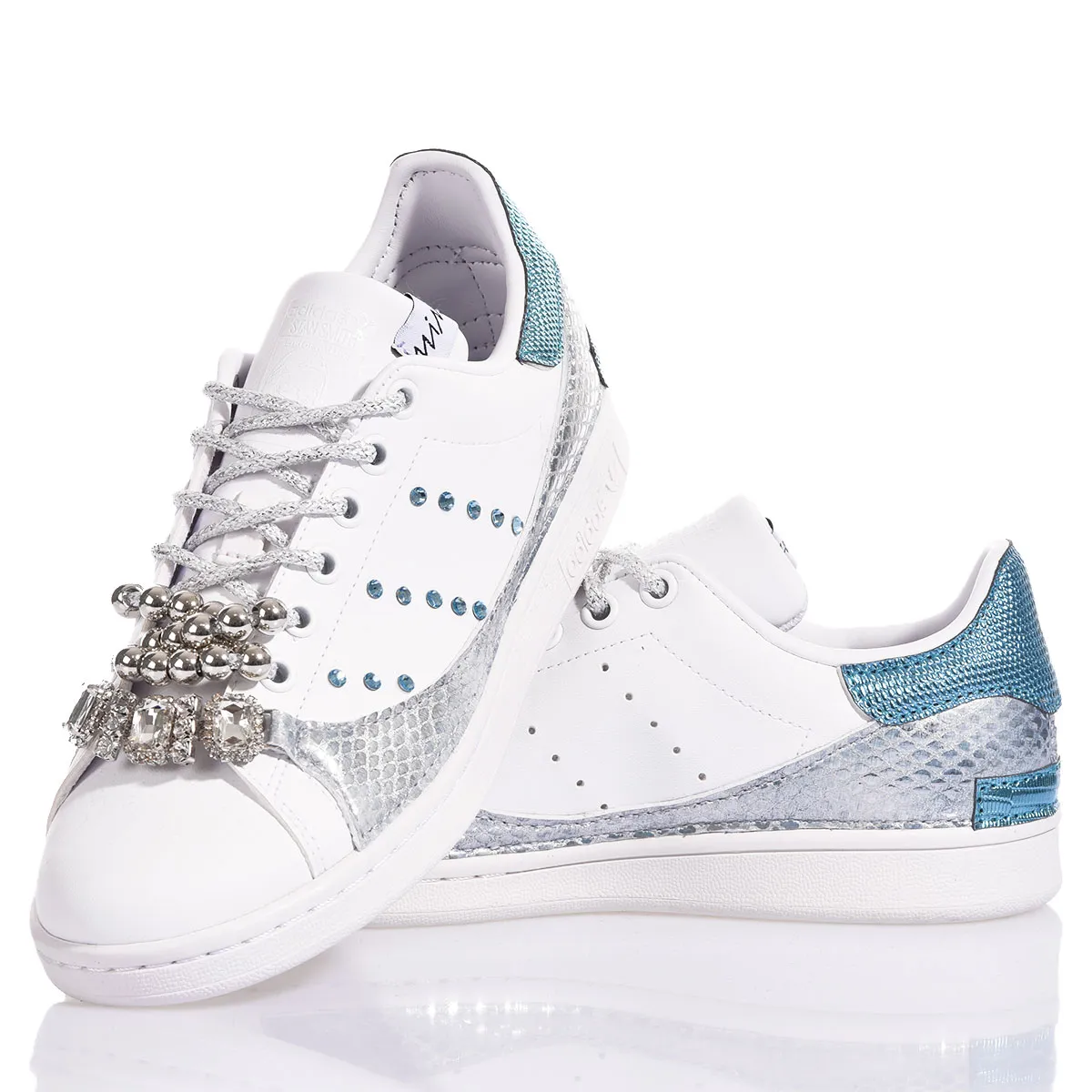 Adidas Stan Smith Light Blue Stan Smith Animalier, Swarovski