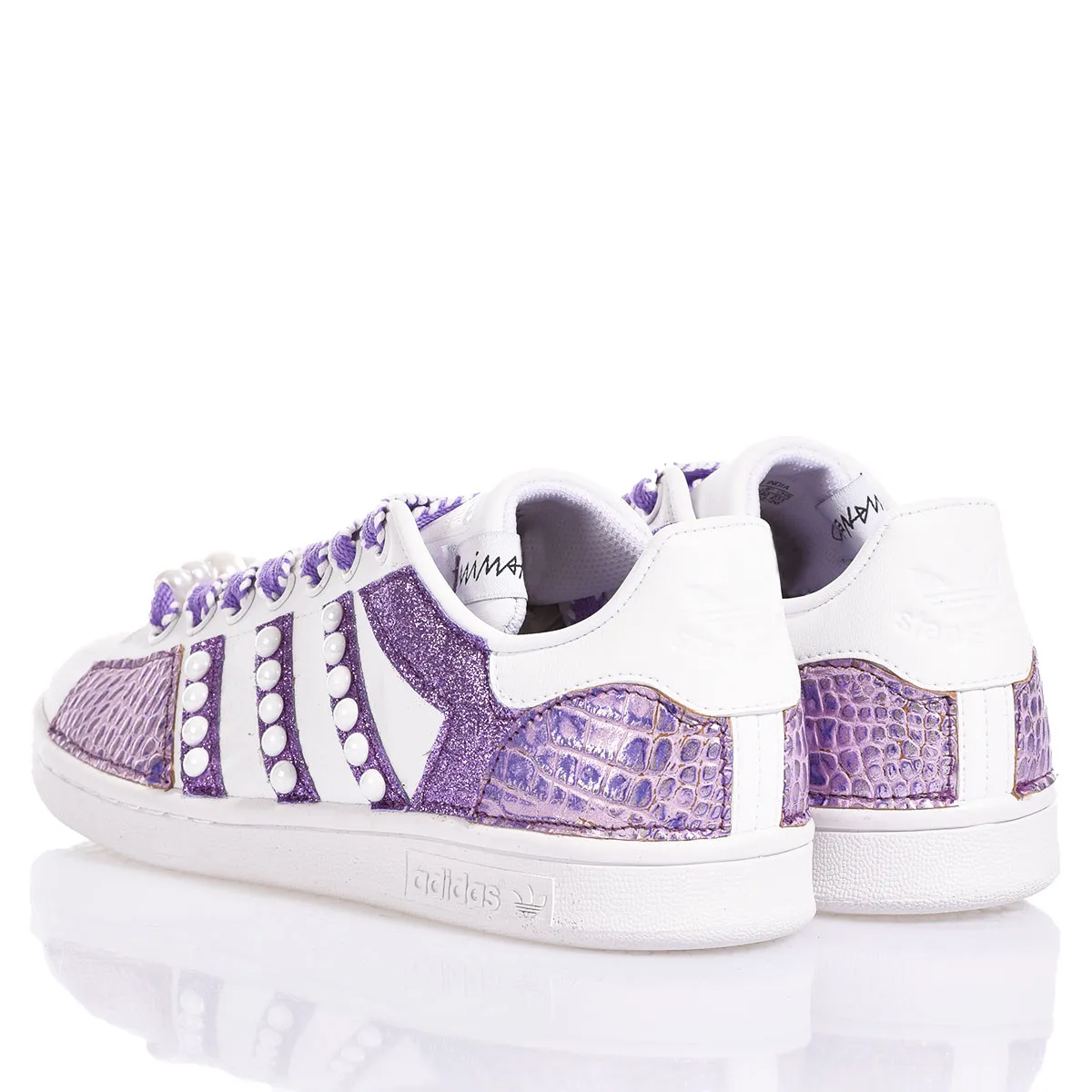 Adidas Stan Smith Purple Pearls Stan smith Animalier, Glitter, Special