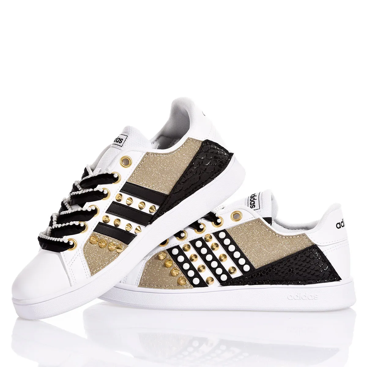 Adidas Studs & Pearls Advantage Borchie, Glitter, Special