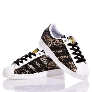 Adidas Superstar Black Lace