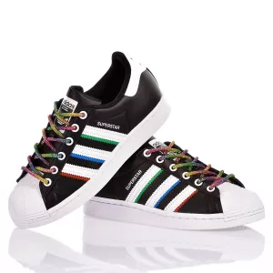 Adidas Superstar Black Rainbow