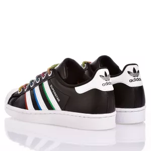 Adidas Superstar Black Rainbow