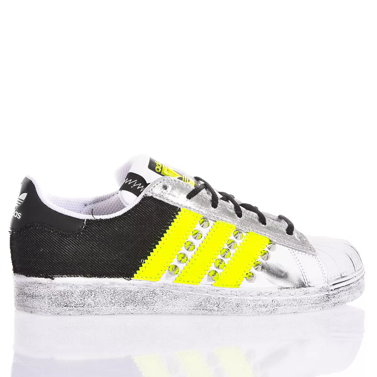 Adidas Superstar Dark Fluo Personalizzate