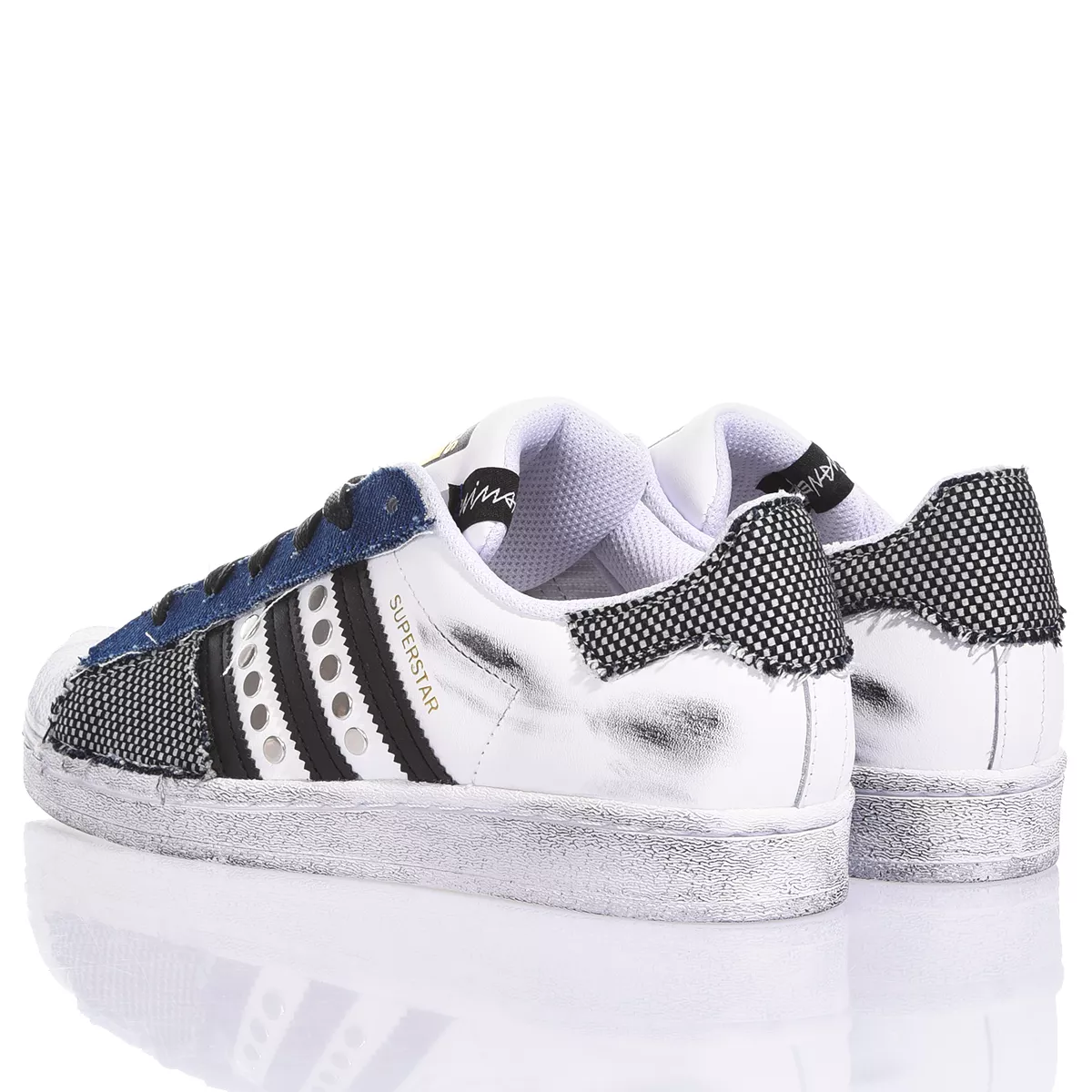 Adidas Superstar Denim Check Superstar Borchie, Special