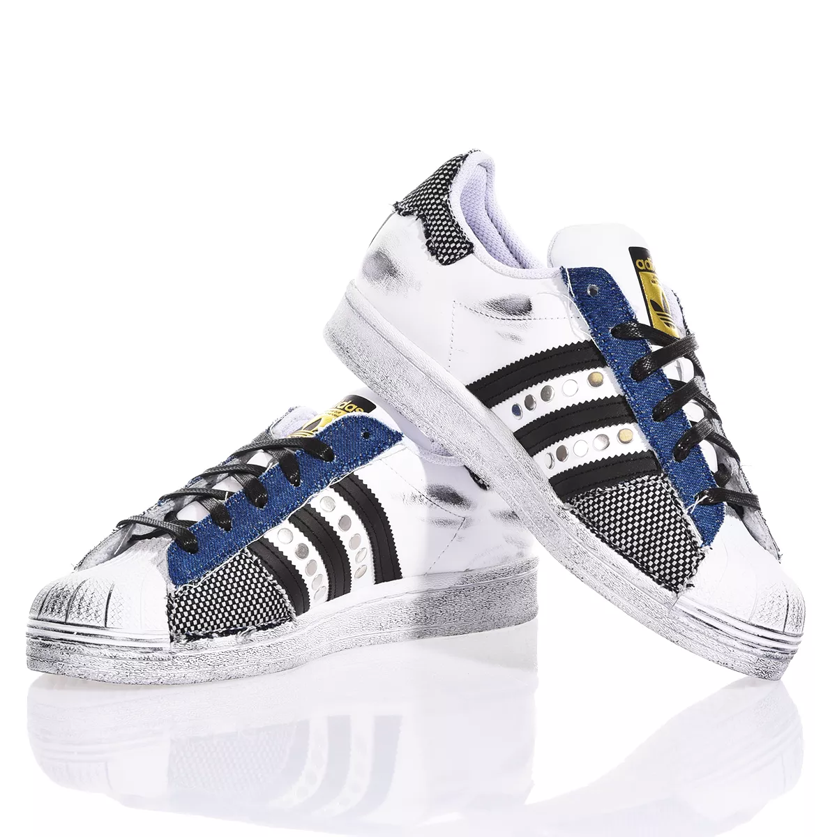 Adidas Superstar Denim Check Superstar Stollen, Special