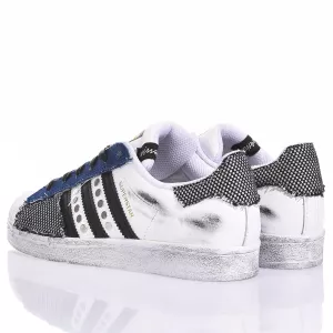 Adidas Superstar Denim Check