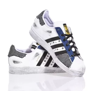 Adidas Superstar Denim Check