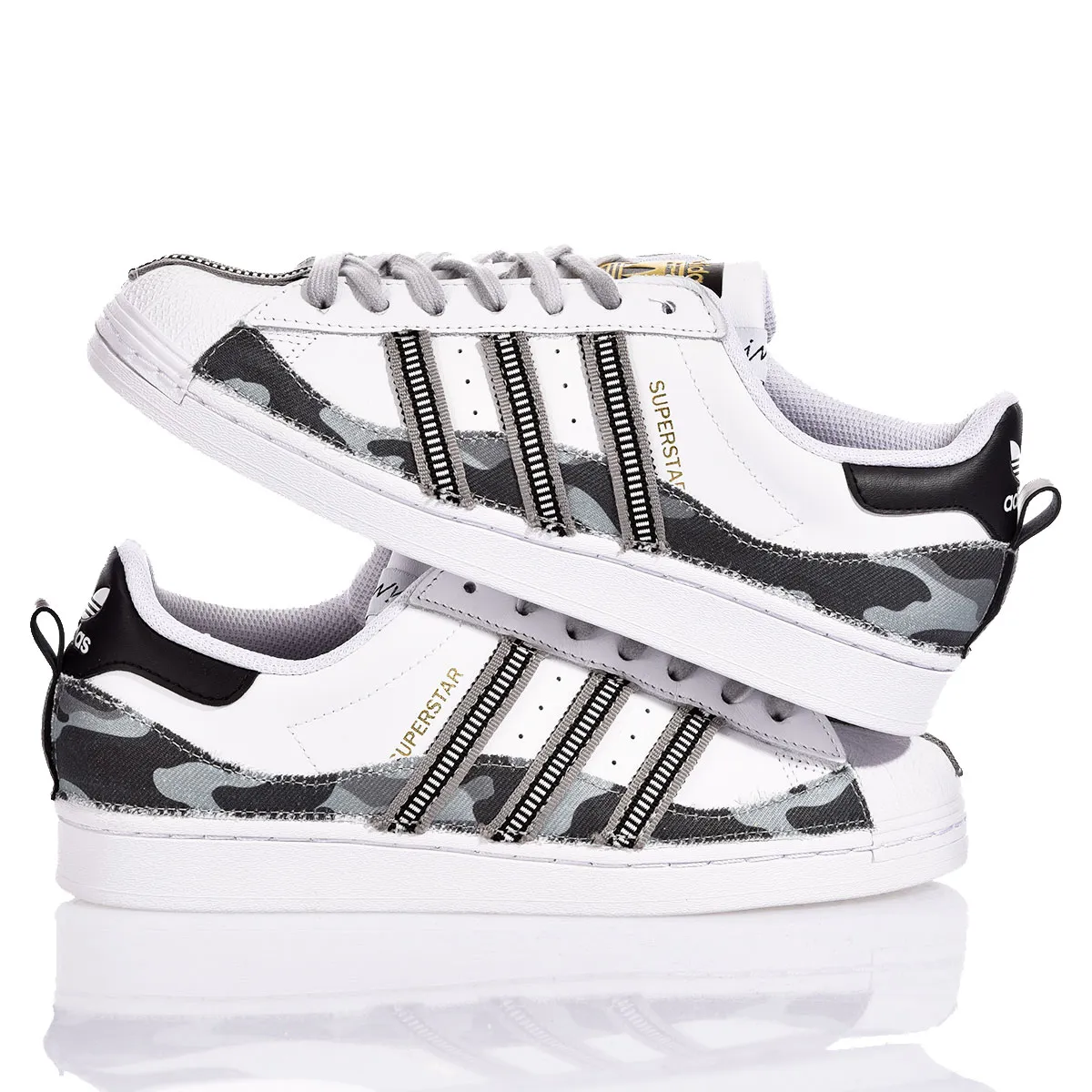 Adidas Superstar Grey Camo Superstar 