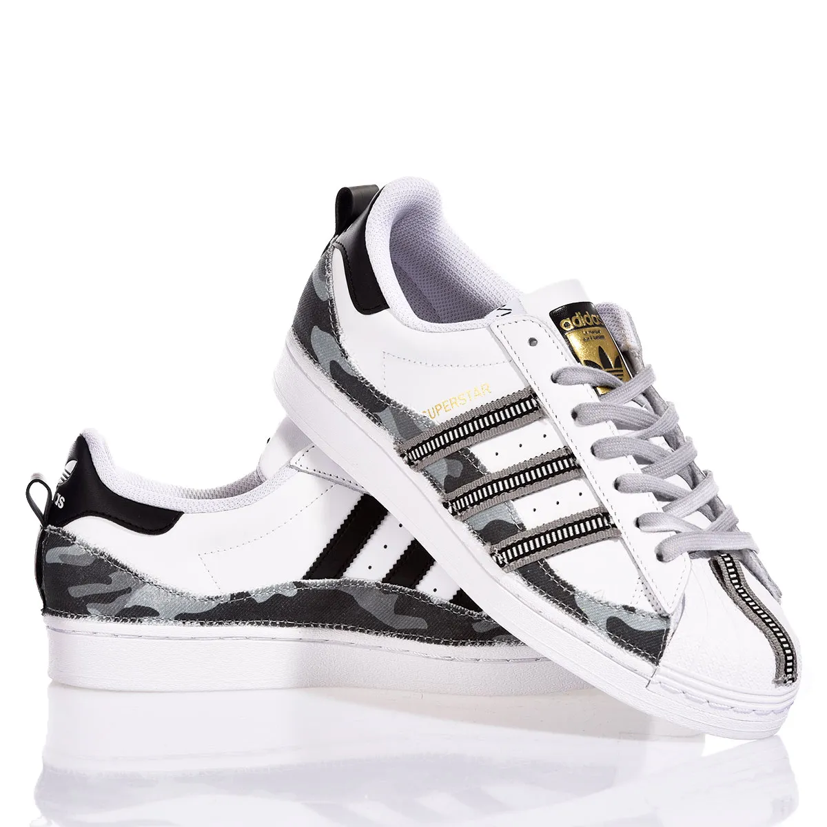 Adidas Superstar Grey Camo Superstar 