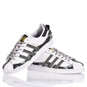 Adidas Superstar Grey Camo