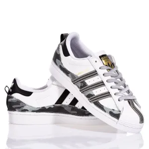 Adidas Superstar Grey Camo