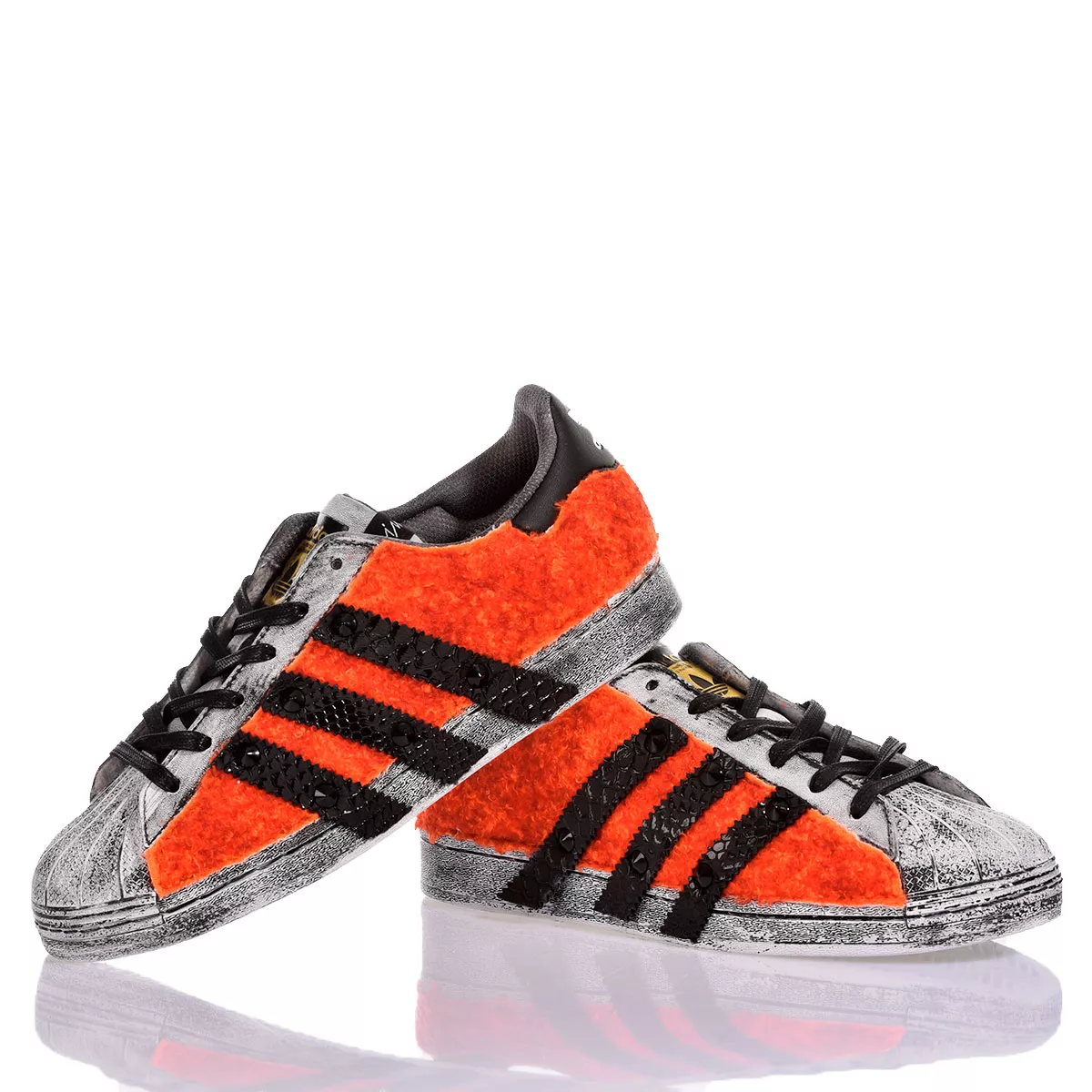 Adidas Superstar Orange Side Superstar Clous, Special