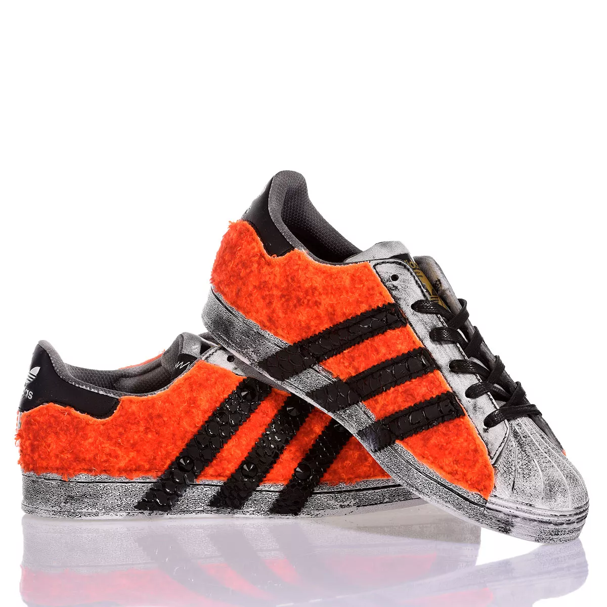 Adidas Superstar Orange Side Superstar Clous, Special