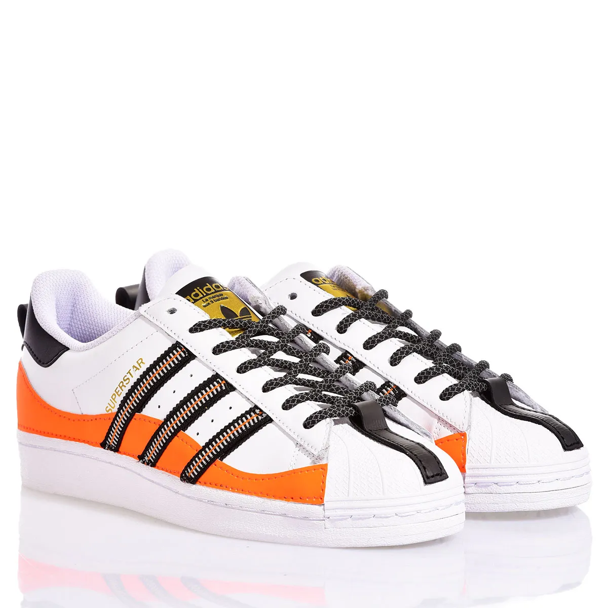 Adidas Superstar Orange Wave Superstar 