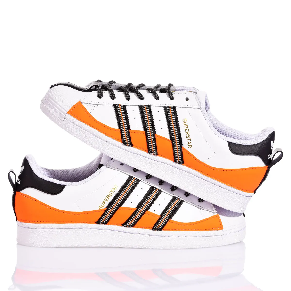 Adidas Superstar Orange Wave Superstar 