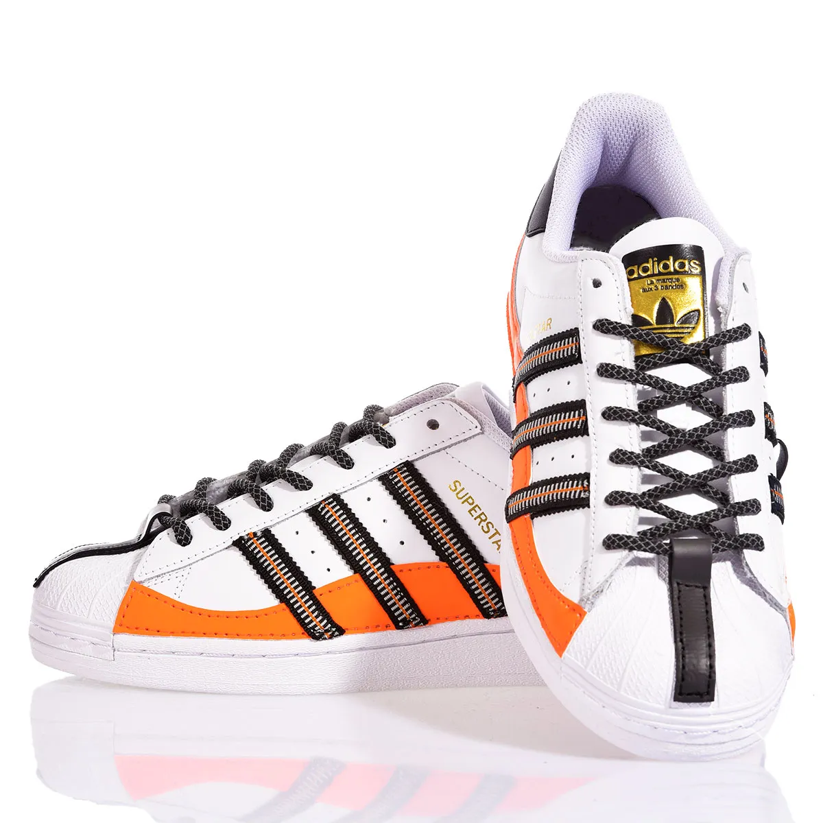 Adidas Superstar Orange Wave Superstar 