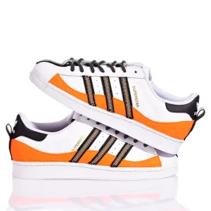 Adidas Superstar Orange Wave