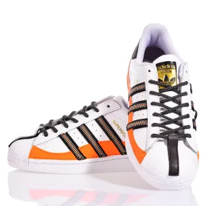 Adidas Superstar Orange Wave