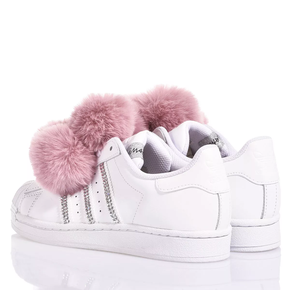 Adidas Superstar Pink Pom Pom Superstar Swarovski