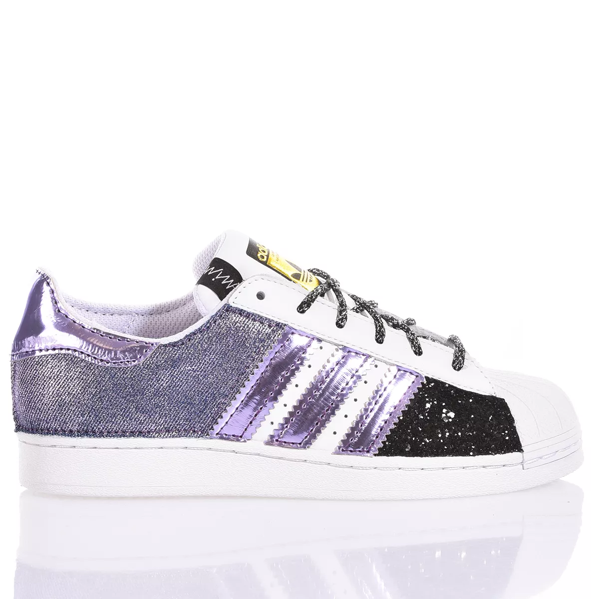 Adidas Superstar Purple Power Superstar brokat, Special