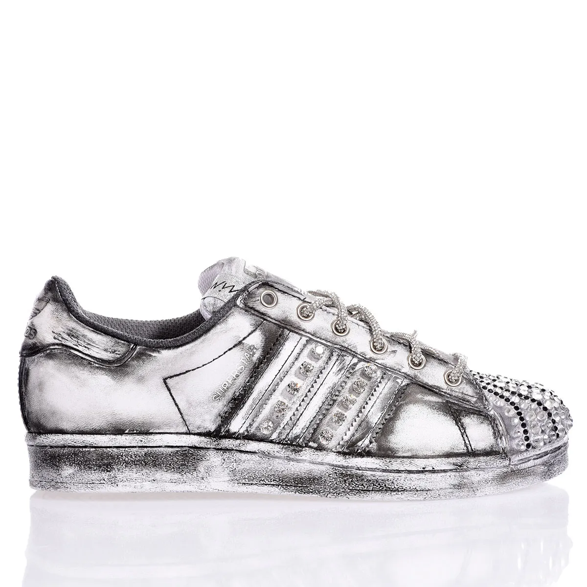 Adidas Superstar Tip Swarovski Superstar Efecto Lavado, Swarovski