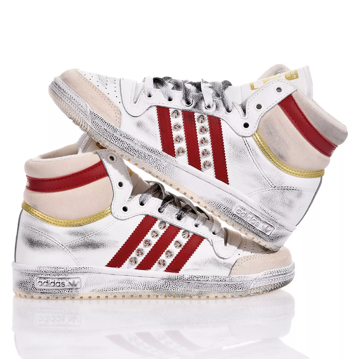 Adidas Top Ten Bordo Studs  