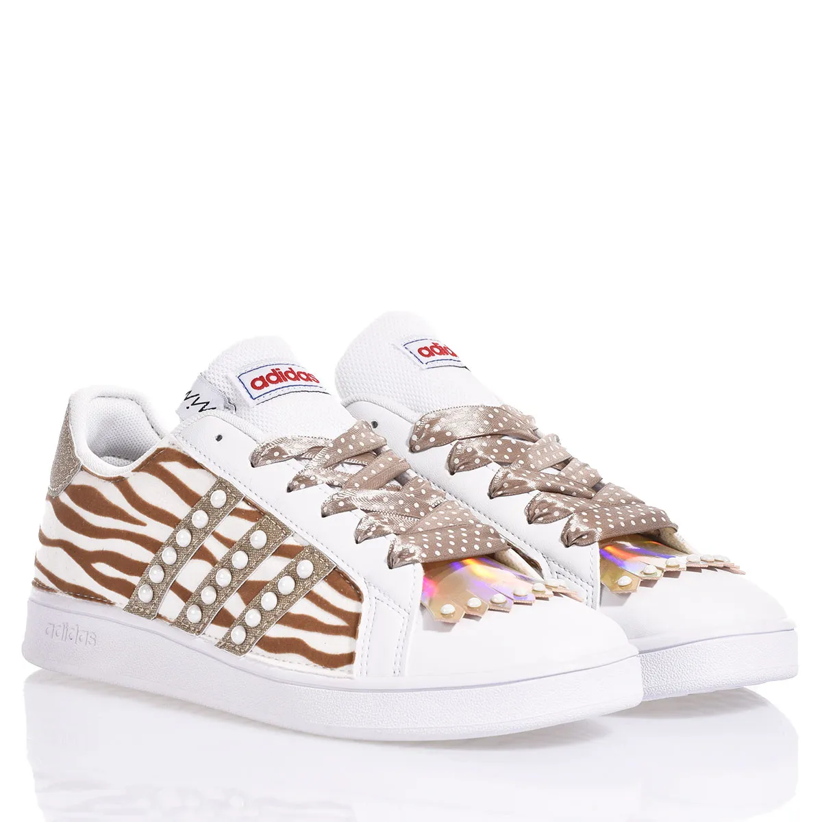 Adidas Zebra Cream  Estampados de animal, Glitter, Special