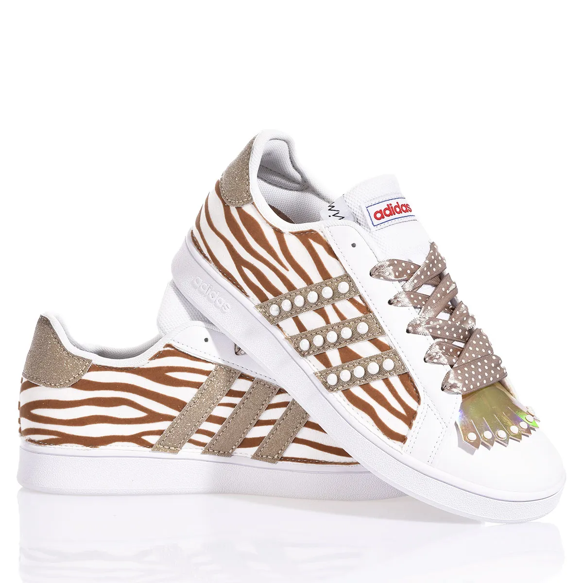 Adidas Zebra Cream  Estampados de animal, Glitter, Special