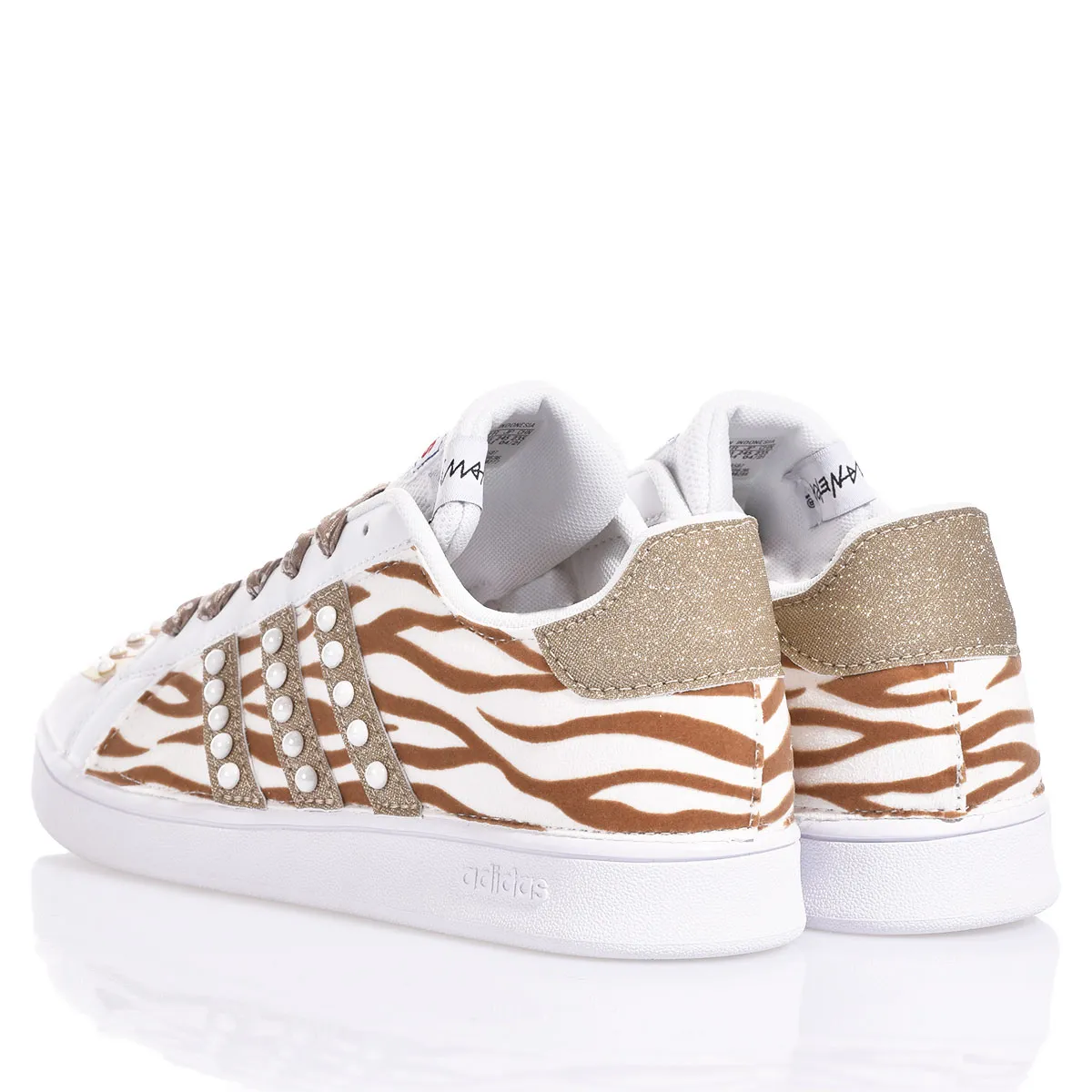 Adidas Zebra Cream  Estampados de animal, Glitter, Special