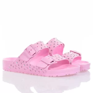 Birkenstock Arizona Pink Swarovski