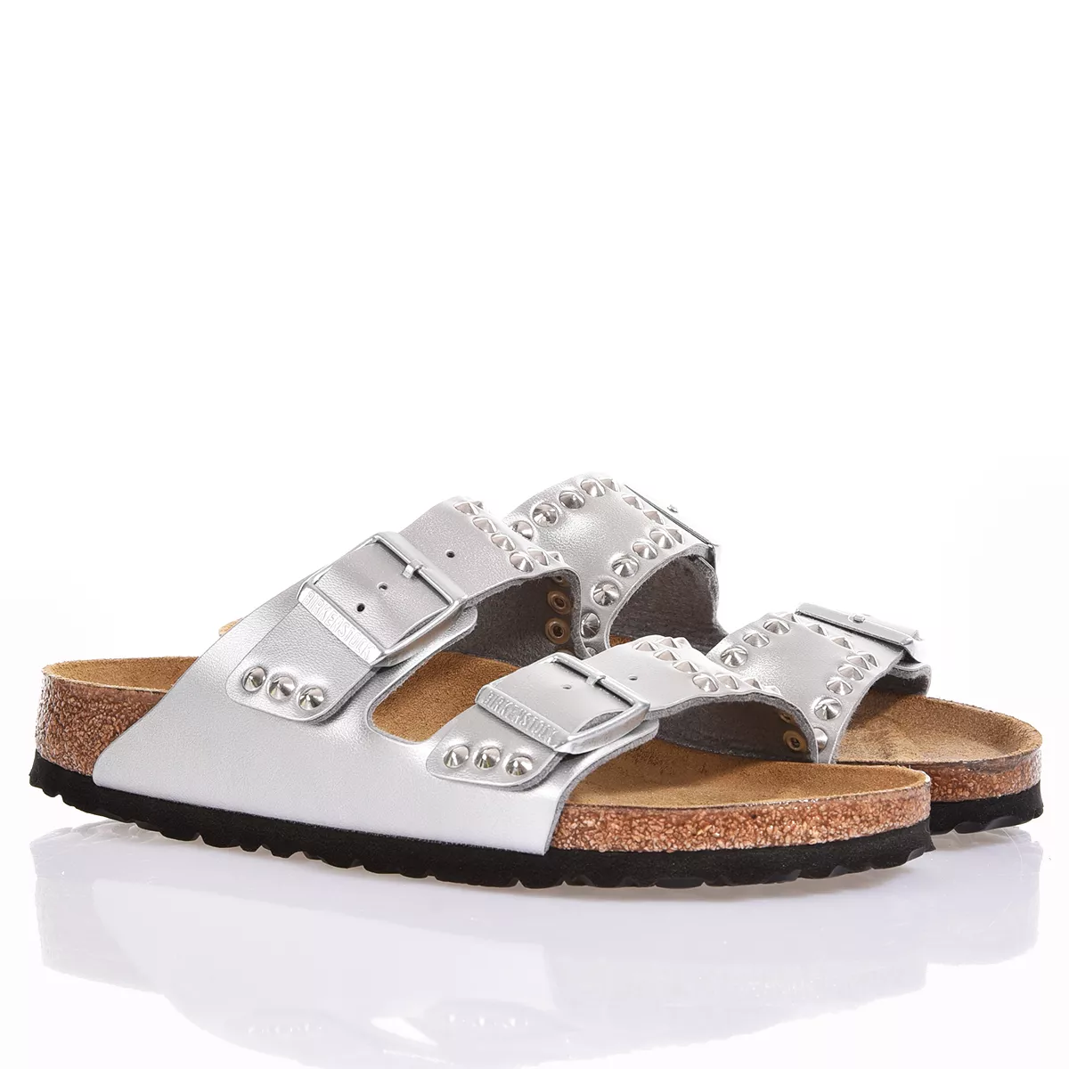 Birkenstock Arizona Silver Borchie Arizona Borchie