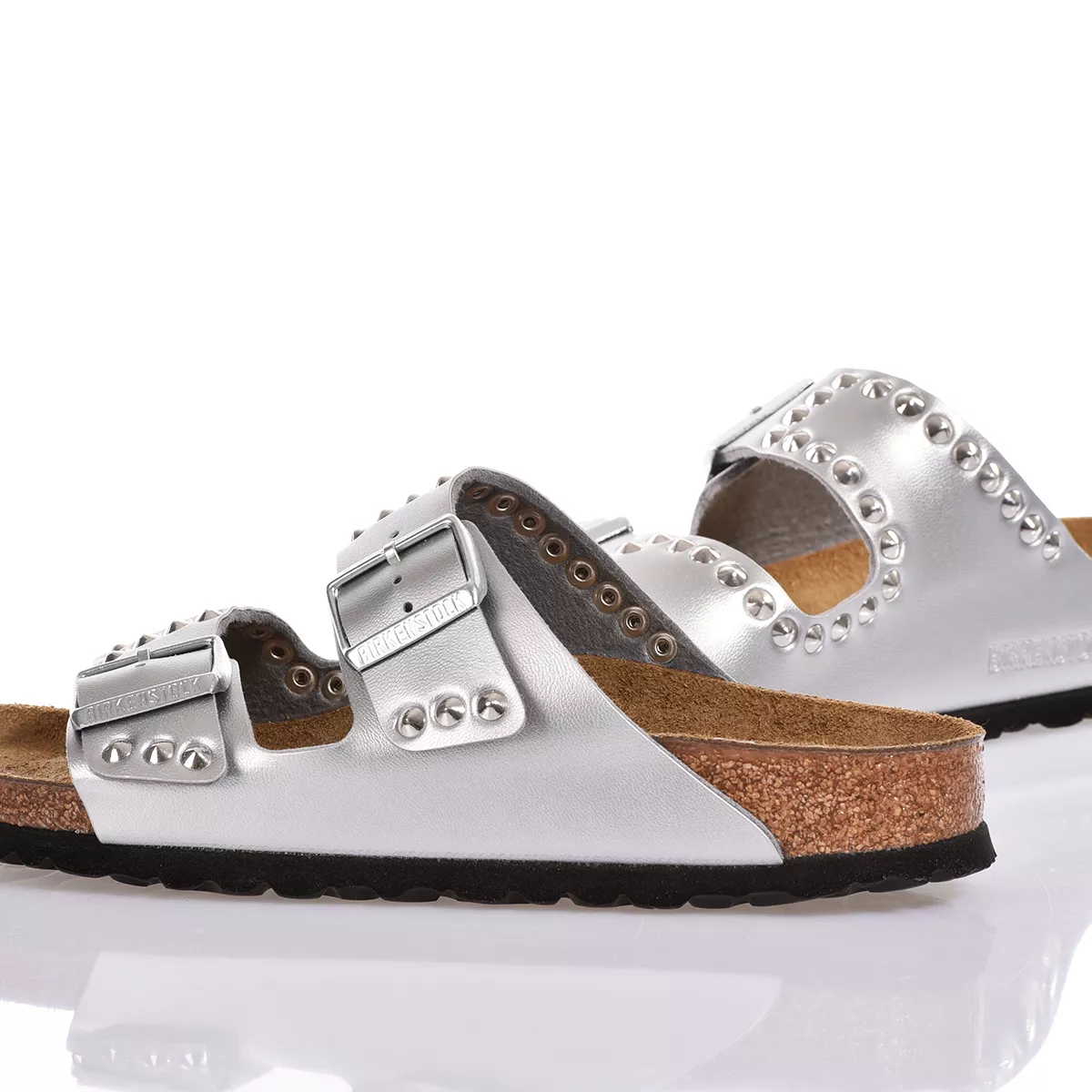 Birkenstock Arizona Silver Borchie Arizona Borchie