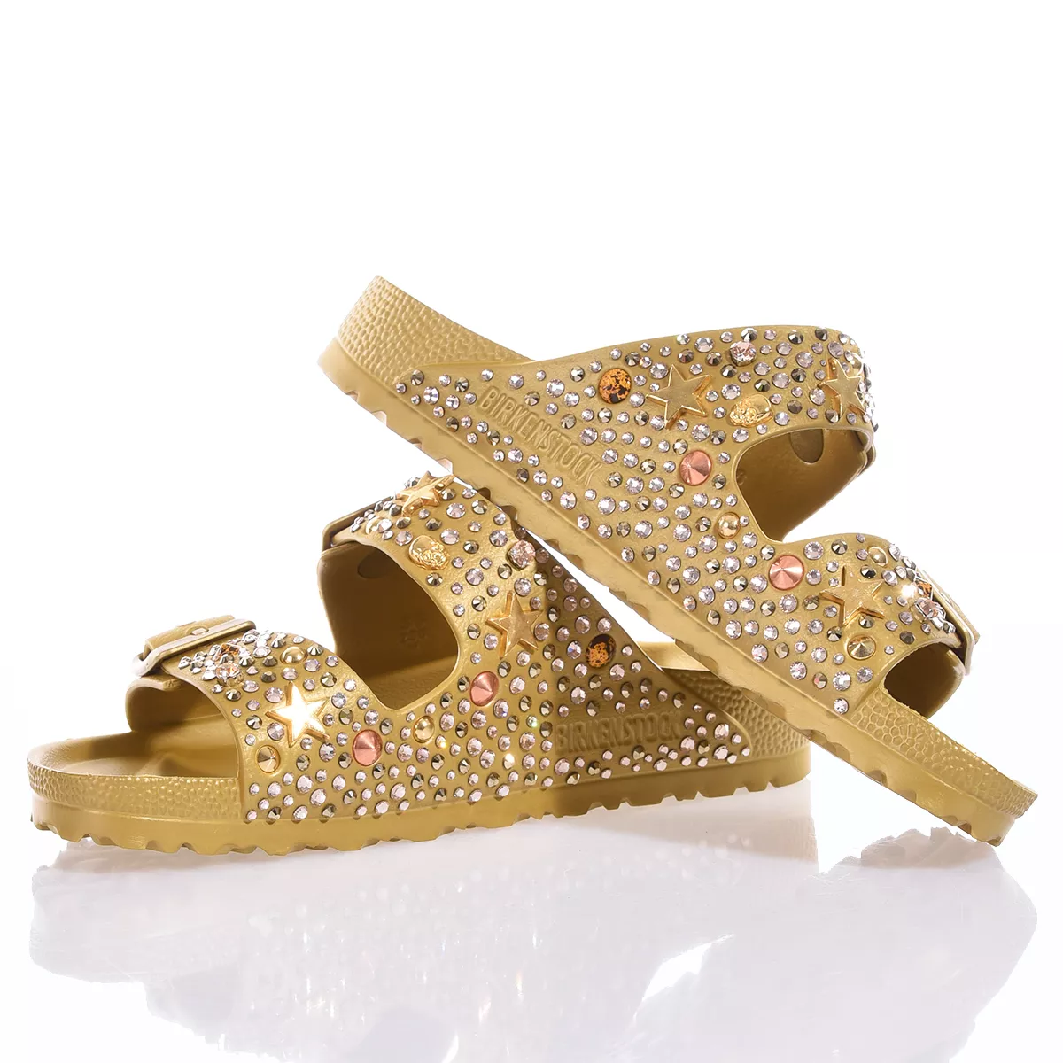 Birkenstock Arizona Victoria Gold Arizona Stollen, Swarovski