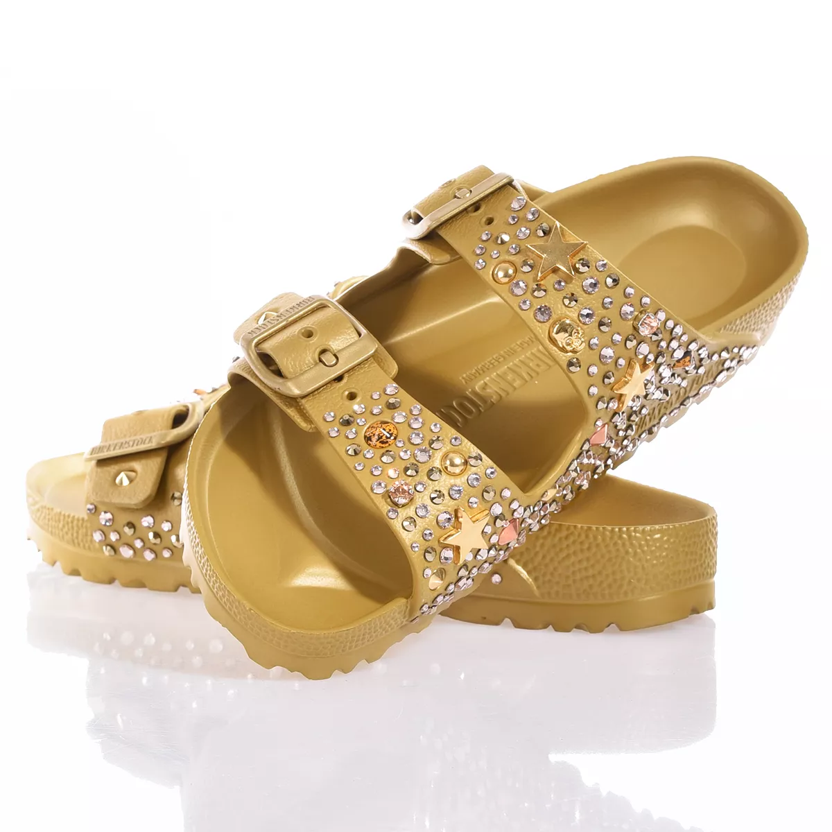 Birkenstock Arizona Victoria Gold Arizona Stollen, Swarovski